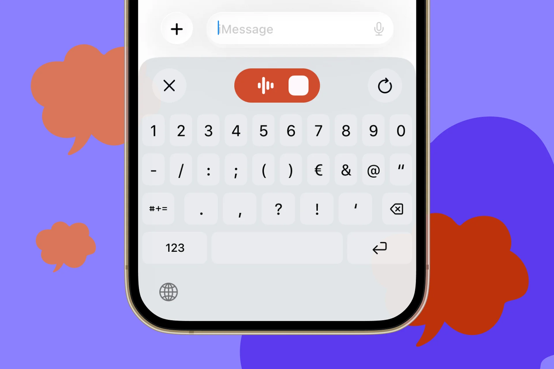 Dictate in any app on iPhone