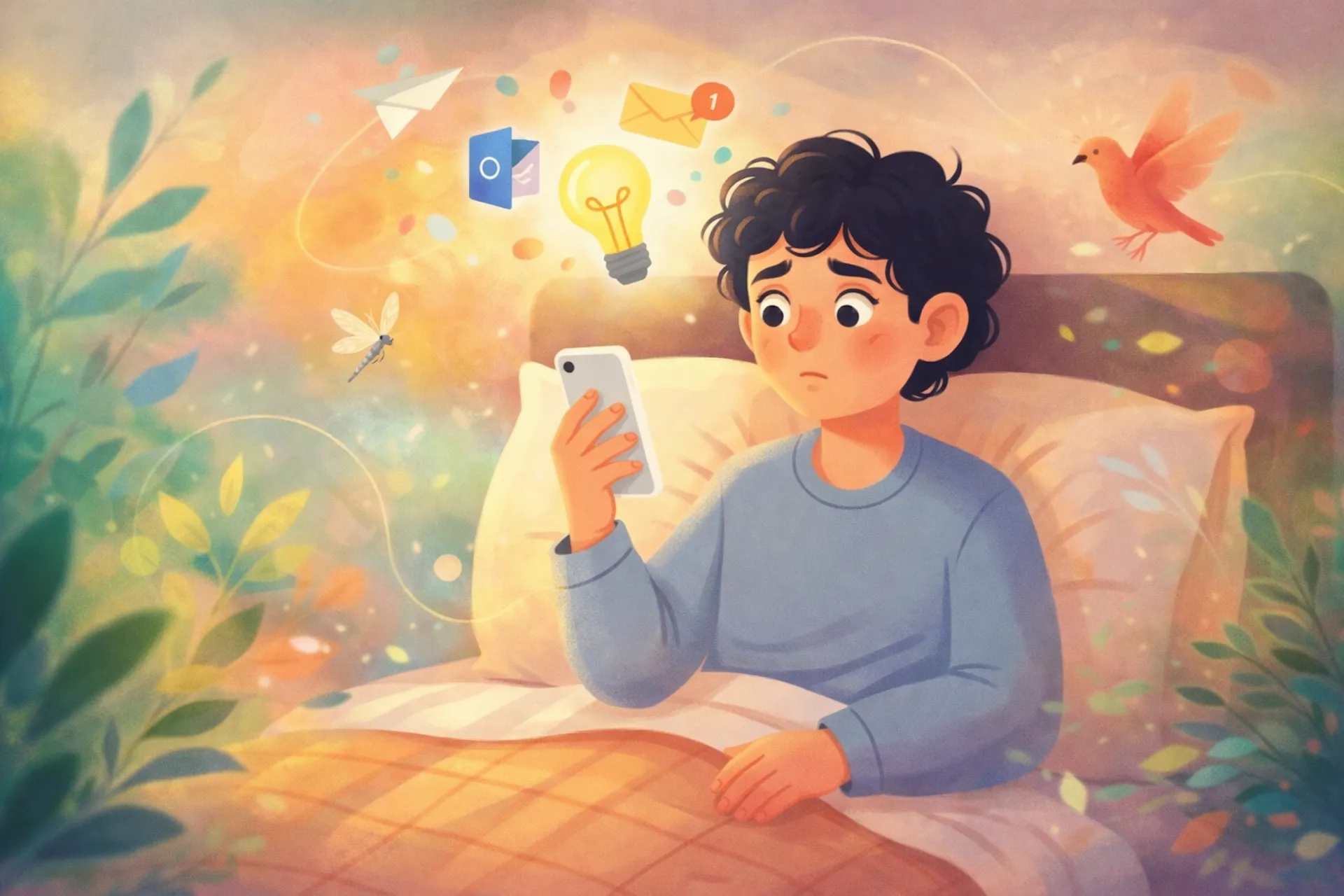 Dream journal entry as a voice note