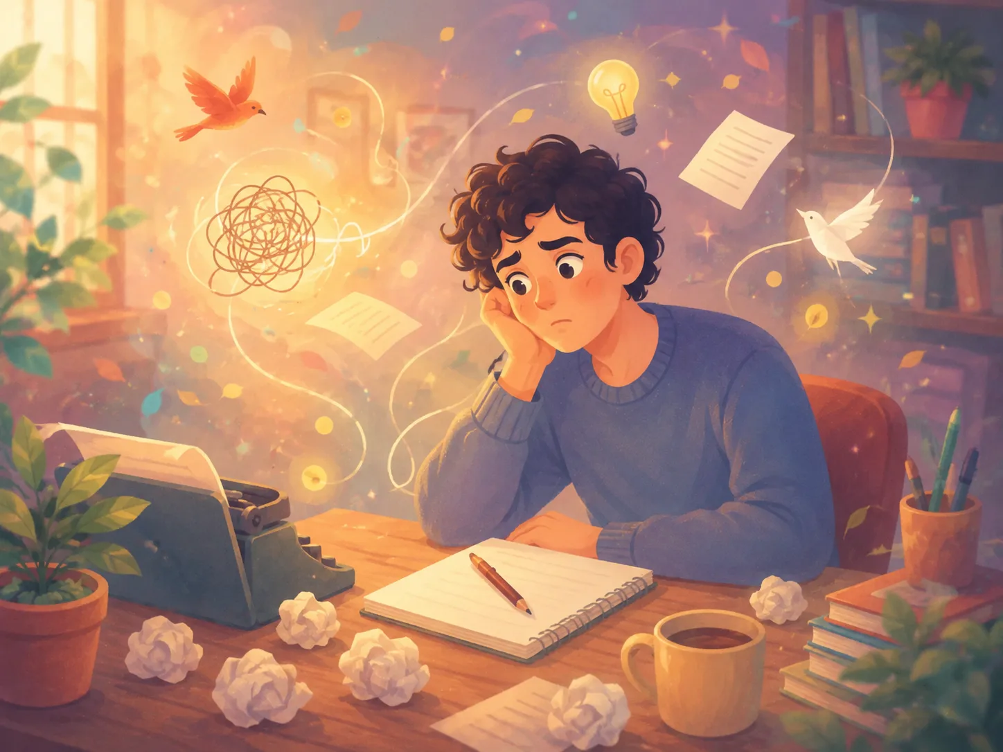 How to overcome writer's block and get past the blank page