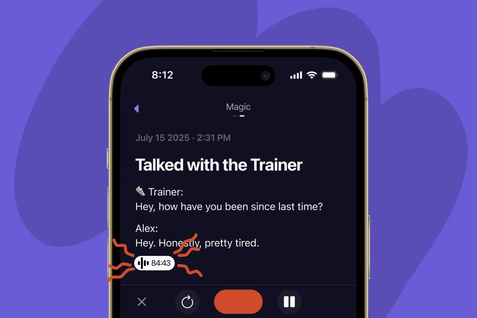 How to record more in the same note in Letterly