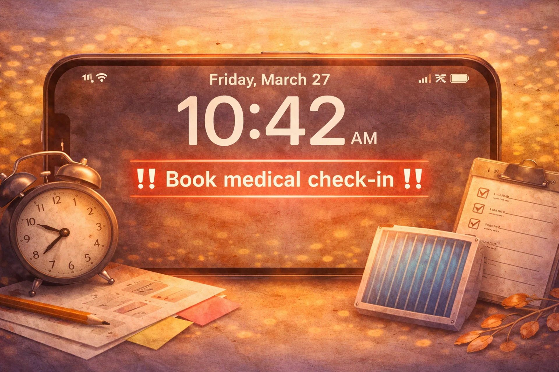 Smart notifications on screen