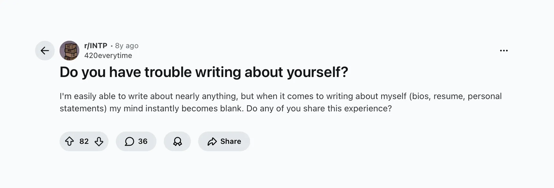 crafting LinkedIn content problems