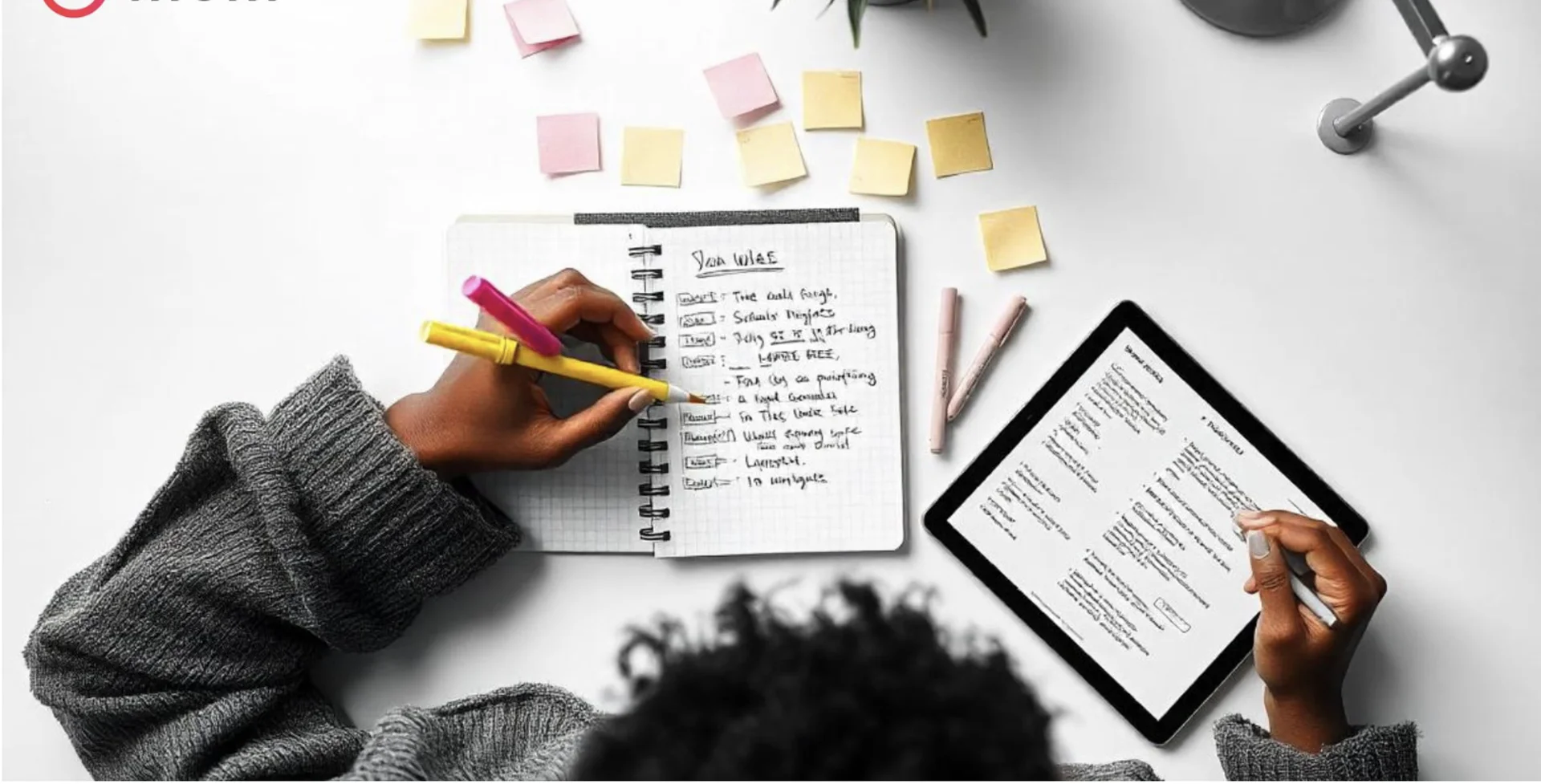 Division of personal and work notes