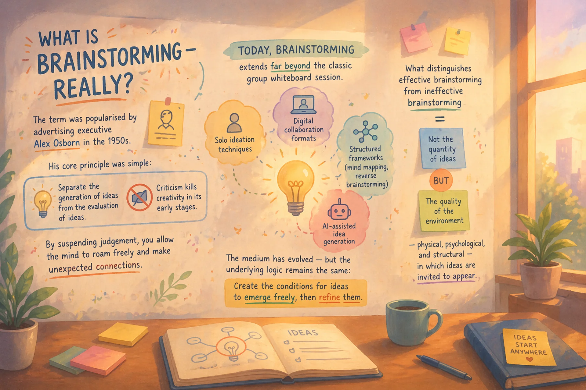 Explanation of brainstorming