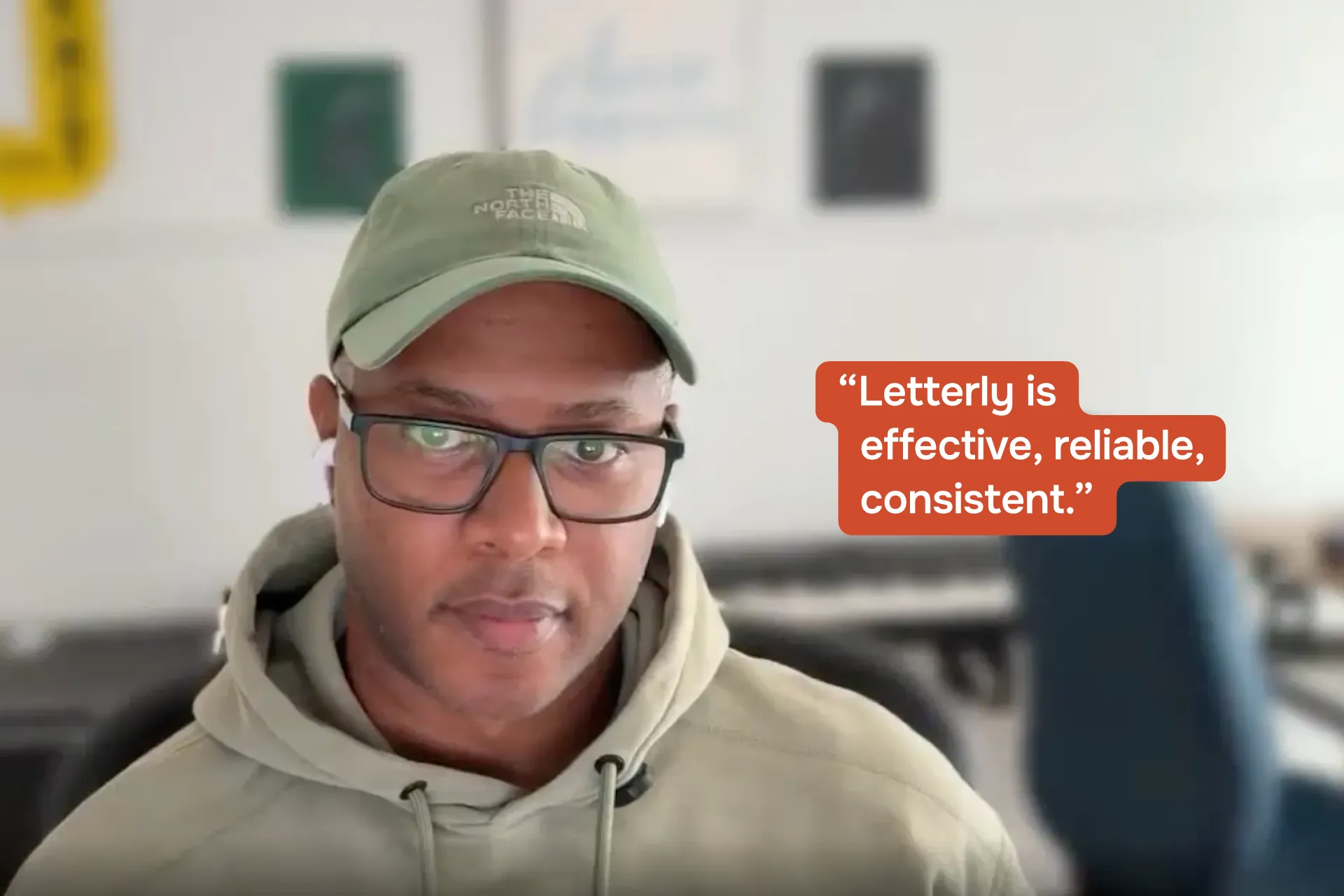 Frantz prefers Letterly to other AI assistant apps