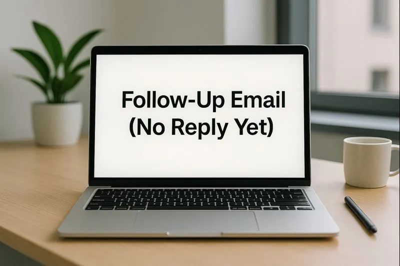 Follow-up email illustration